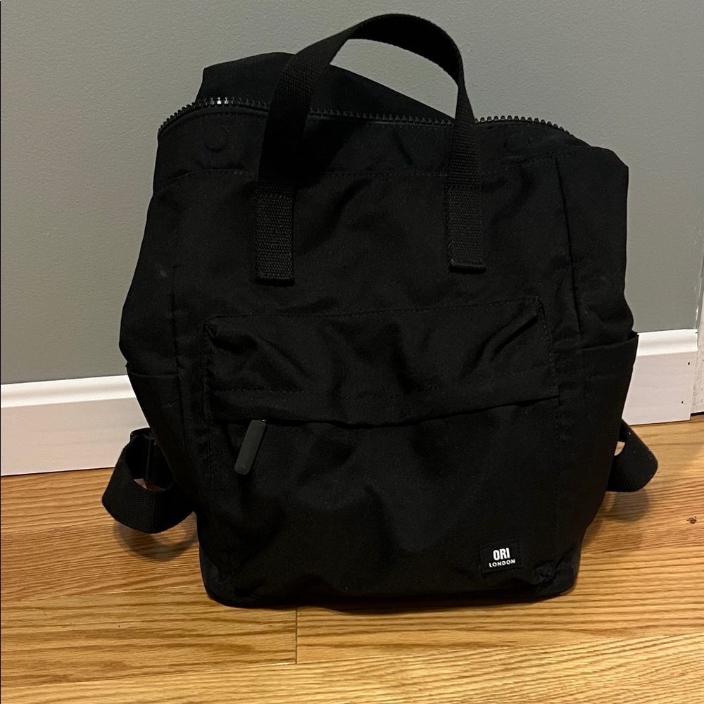 Ori London Canfield Black Backpack